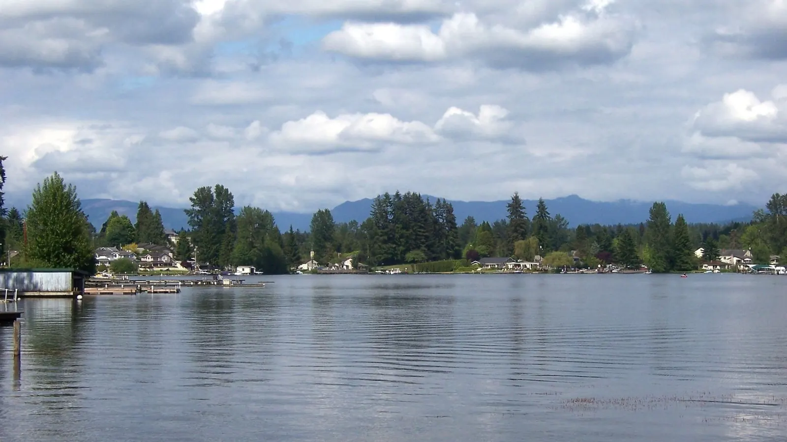 Lake Stevens shoreline near North Cove, Lake Stevens, WA